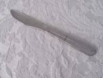 Cambridge CBS176 Stainless-frosted & Glossy W/ Lines- Dinner Knife(s)- Avail. Fixed Price $6.79.