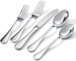 Kingstone Teardrop Silverware Set For 8, 18/10 40-PIECE,. Fixed Price $87.84.
