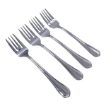 Pfaltzgraff Greenwich Lancaster 7 1/8" Salad Fork Set Of 4 Stainless 18/0 Dining. Fixed Price $6.99.