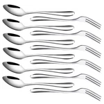 Reton 12 Pcs Dessert Forks And Spoons Silverware Set, Stainless Steel Mini Fo.... Fixed Price $37.64.