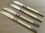 4 Modern Solid Dinner Knives Msi Danika Stainless Merchandise Serv Celtic Knot. Fixed Price $32.99.