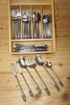 Gallery Stainless GLY1 66-PIECES-DINNER Salad Fork Tea Table Spoon Knives Servin. Fixed Price $170.88.
