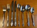 Spring Rose Oneida Community Stainless Betty Crocker Choose & Buy By The Piece. Fixed Price $8.99.
