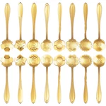 16 Pcs Spoons, Esrise Stainless Steel Cute Coffee. Fixed Price $17.69.