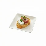 Restaurantware Bagasse Mini Tasting Plate Dessert Appetizer - 2.6. Fixed Price $63.66.