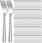 Syhood 300 Pcs Stainless Steel Dinner Forks Set 8 Inch Bulk Metal Silver. Fixed Price $115.69.