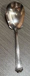 Casserole Serving Spoon Sheffield Silverplate SHC18 Laurel And Scroll 8.5". Fixed Price $10.95.
