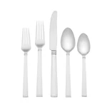 Lenox Bratton 65-PIECE Flatware Set, 9.85 Lb, Metallic. Fixed Price $209.95.