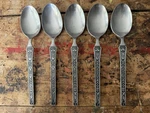 Towle Scc Stainless Flatware TWS131 Oval Soup Spoons (set Of 5). Fixed Price $20.00.