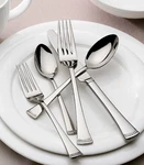Lenox Portola 5-PC Place Setting Flatware Mirrored 18/10 Stainless Steel New. Fixed Price $23.31.