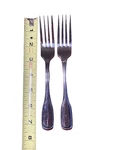 Walco Saville Stainless Salad Forks Set Of 2 7.5" Flatware. Fixed Price $14.99.