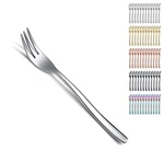 Kyraton Dessert Forks 12 Pieces, 6.15" Stainless Steel 1. Silver,. Fixed Price $14.43.