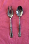 Continental Stainless Japan CSS13 Serving Spoon And Fork. Fixed Price $10.99.
