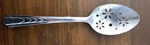 Vtg Ekco EKS7 Pattern Reticulated Or Pierced/slotted Stainless Serving Spoon. Fixed Price $9.97.