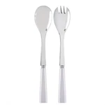 Sabre Paris 2-PIECE Salad Servers Ic Ne Collection Stainless Steel &.... Fixed Price $118.00.