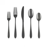 Cambridge Byram Black Mirror 20PC Flatware Set Service 4. Fixed Price $30.28.