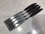 National Stainless Japan Knives Black Rose Pattern 4 Pieces. Fixed Price $24.00.