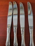 Oneida Wordsworth Stainless Steel Dinner Knife 9" (set Of Four). Fixed Price $9.99.