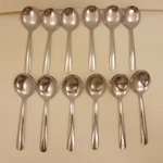 12 New Walco Windsor Bouillon Soup Spoons 5-7/8" Dozen Stainless Steel. Fixed Price $7.00.