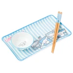Cinnamoroll Sushi Set 3 Piece Dishware Sanrio Kawaii Plate Chopsticks Dipping.... Fixed Price $42.39.