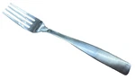 1 Salad Fork Madison Cambridge 6 7/8" Stainless Fiddle Tip Satin Glossy Bowl. Fixed Price $10.99.