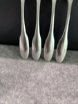 Set Of 4 Oneida Silver Liberty Stainless Steel Dinner Forks Flatware. Fixed Price $37.40.