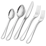Silverware Set, Briout Flatware Service For 4 Stainless 20-PIECE,. Fixed Price $24.64.