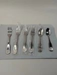 4 Vintage Antique Salad Dinner ..... Forks Winco Stainless 18-0. Fixed Price $19.99.