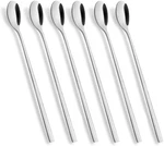 Long Handle Coffee Stirrers, 9-INCH Ice Tea Spoon,premium 18/10 Stainless. Fixed Price $12.56.