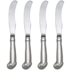 Reed & Barton Colonial Williamsburg Royal Shell Dinner Knife (set Of Four). Fixed Price $69.99.