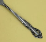 Riviera RIF8 Stainless Flatware Floral Pierced Black Accent Japan - Choice. Fixed Price $10.99.