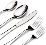 Silverware Set 12, 65 Piece Stainless Steel Flatware Cutlery Fork And Spo.... Fixed Price $83.52.