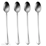 Oneida Silverware Set, Juilliard Fine Flatware 4-PIECE Iced Teaspoon Ser.... Fixed Price $69.58.