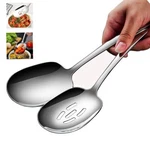 Xlarge Serving Spoons SET18/8 Stainless Steel Slotted And SPOON9.8. Fixed Price $19.70.