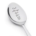 Boston Creative Co. Owl Always Love You Engraved Coffee Spoon Silver. Fixed Price $12.41.