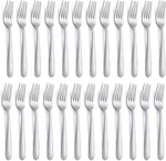 24 Pieces Dinner Forks, SILVERWARE(8 Inches), Food Grade Stainless Steel. Fixed Price $29.99.