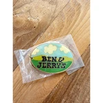 Rare Vintage 90S Ben & Jerry Enamel Keychain Ice Cream Promo Nip. Fixed Price $45.00.