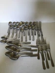 33 Pcs Lifetime Cutlery Stainless Flatware LCU75 Japan Ice Tea Spoon Fork. Fixed Price $39.75.