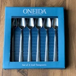 Oneida Nocha Stainless Steel Iced Teaspoons Set Of 6 New Box Tall Drink. Fixed Price $20.00.