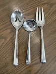 Reed And Barton Serving Fork Slotted Spoon Ladle Rds 18. Fixed Price $15.19.