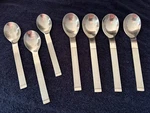 Dansk Designs Thebe Stainless 3 Teaspoons & 5 Tablespoons. Fixed Price $55.00.