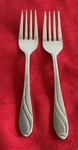 Farberware Stainless FRW19 Lot Of Salad Forks 6 1/2" Nm Polished. Fixed Price $9.50.