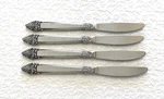 (4) Rogers Stanley Roberts SRB51 Stainless Dinner Knives *free Shipping*. Fixed Price $16.99.