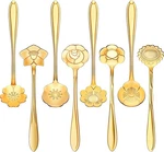 Chengu 8 Pieces Flower Coffee Tea Spoons Stainl Steel Sr. Fixed Price $10.98.