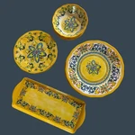 Supreme Housewares 13-PIECE Tuscany Melamine Dinnerware Plates Bowls Platter Nwt. Fixed Price $41.65.