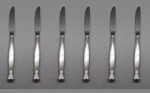 Oneida - Adelphia Stainless Flatware Dinner Knives Set Of Six New. Fixed Price $24.97.