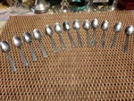 Thunder Group Medium-weight Stainless Steel Dessert Spoon 13 Pc Lot. Fixed Price $26.99.