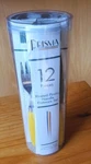 Prisma Northcrest 12 Pc Stainless Yellow Riveted Plastic Handle Flatware Set New. Fixed Price $49.99.
