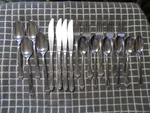 Americana Products AMP2 Stainless Steel Service For 4 Plus - 19 Pcs. Vintage. Fixed Price $34.99.