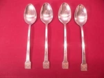 Set Of 4 Stainless Oxford Hall Basketville Place Oval Soup Spoons 7 3/8 In. GA3. Fixed Price $24.64.